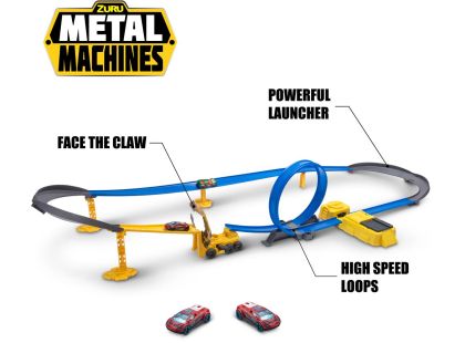 ZURU Metal Machines Stavební destrukční dráha s motorovým pohonem