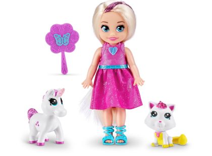 Zuru Panenka Sparklez Girlz se zvířátkem