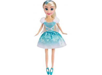 Zuru Princezna zimní Sparkle Girlz v kornoutku tyrkysová