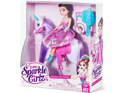 Zuru Sparkle Girlz Princezna s koněm