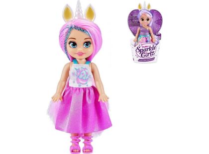 Zuru Víla jednorožec Sparkle Girlz malá v kornoutku
