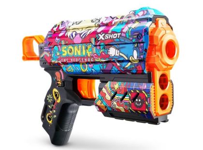 ZURU X-SHOT Skins Flux SONIC the Hedgehog