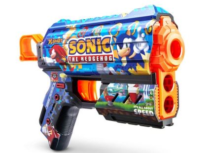 ZURU X-SHOT Skins Flux SONIC the Hedgehog