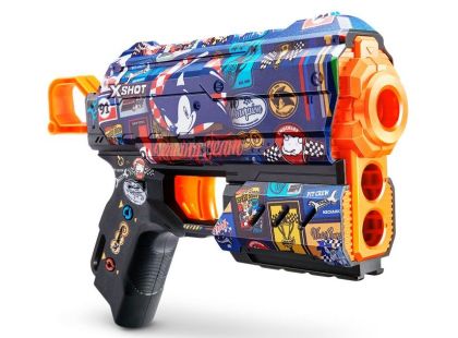 ZURU X-SHOT Skins Flux SONIC the Hedgehog
