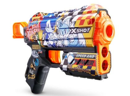 ZURU X-SHOT Skins Flux SONIC the Hedgehog