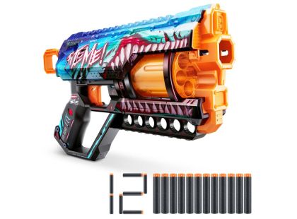 ZURU X-SHOT SKINS GRIEFER s 12 náboji žralok