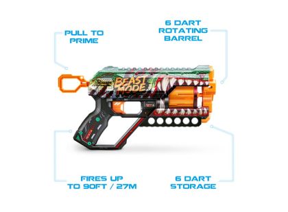 ZURU X-SHOT SKINS GRIEFER s 12 náboji krokodýl