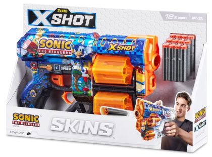 ZURU X-SHOT SKINS SONIC s 12 náboji