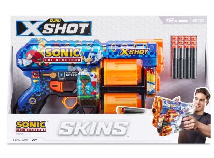ZURU X-SHOT SKINS SONIC s 12 náboji