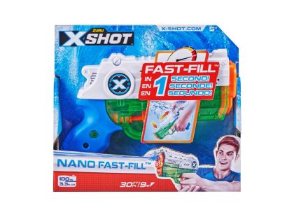 ZURU X-SHOT Vodní pistole Nano Fast fill