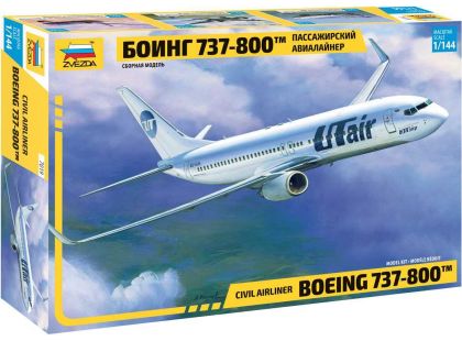 Zvezda Model Kit letadlo 7019 Boeing 737-800 1:144