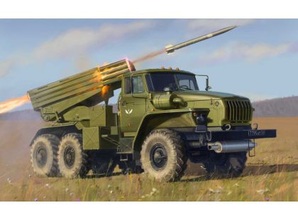 Zvezda Model Kit military 3655 BM-21 Grad Rocket Launcher 1:35