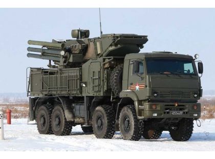 Zvezda Model Kit military 3698 Panzir S-1 SA-22 Greyhound 1:35