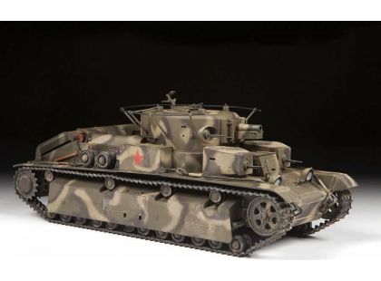 Zvezda Model Kit tank 3694 T-28 Heavy Tank 1:35