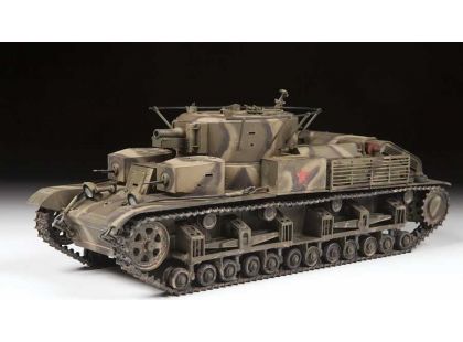 Zvezda Model Kit tank 3694 T-28 Heavy Tank 1:35