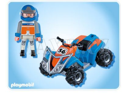 Závodní čtyřkolka Playmobil 4229