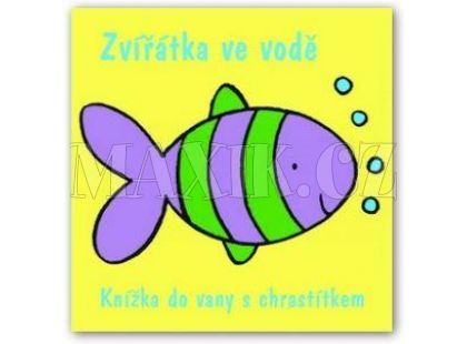 Zvířátka ve vodě – Knížka do vany s chrastítkem