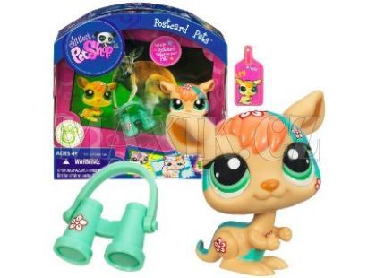 Zvířátko s pohlednicí Littlest Pet Shop